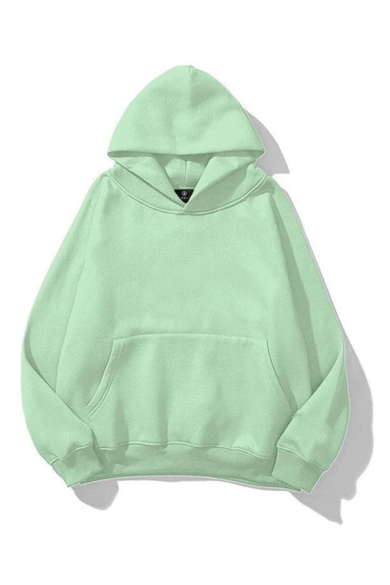 Unisex Siyah Basic Sweatshirt Siyah