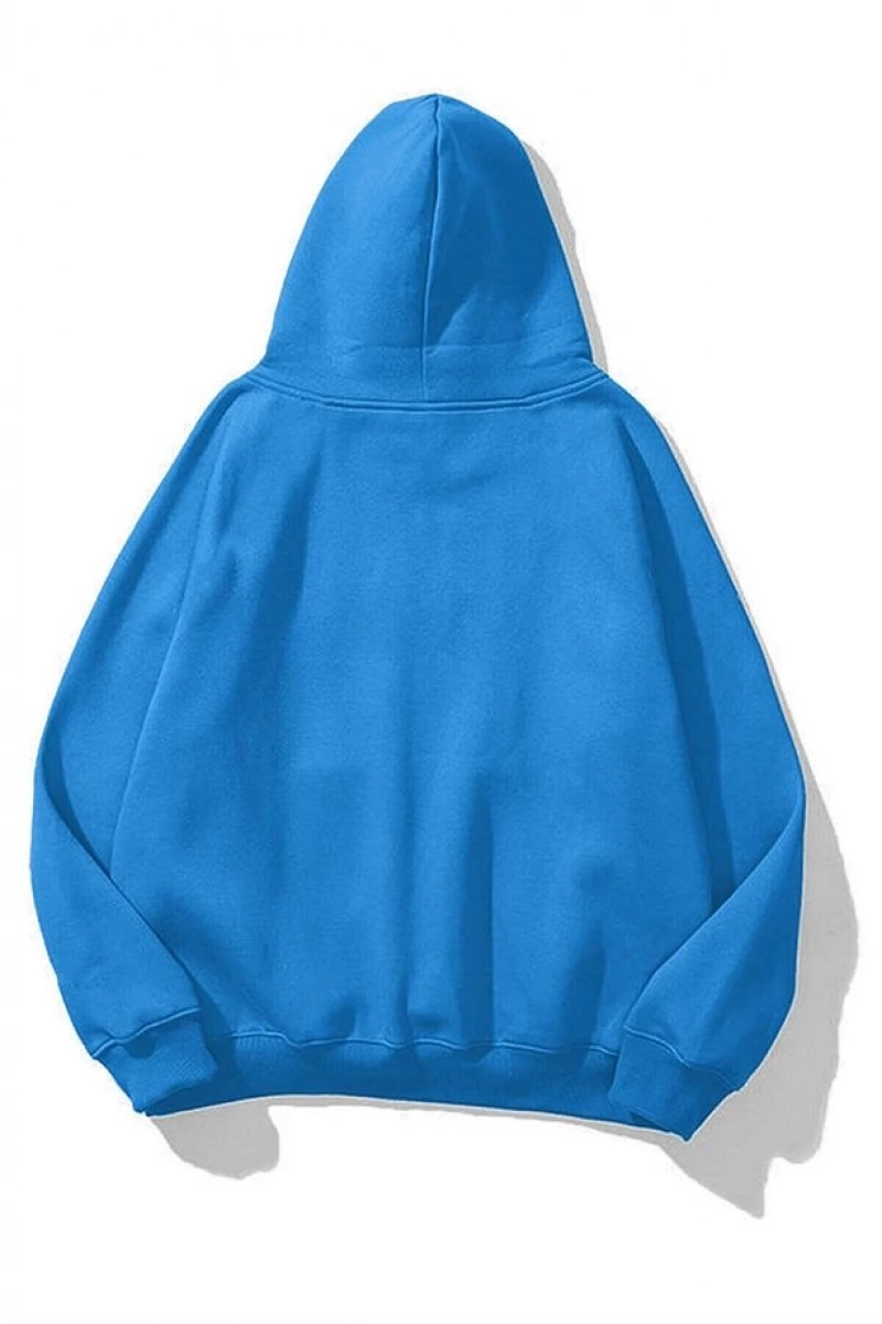 Unisex Siyah Basic Sweatshirt Siyah