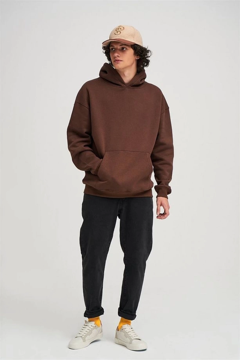 Unisex Siyah Basic Sweatshirt Siyah