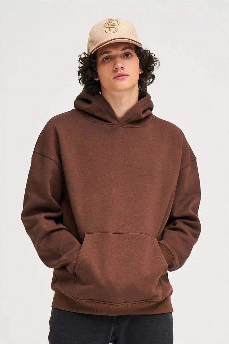 Unisex Siyah Basic Sweatshirt Siyah