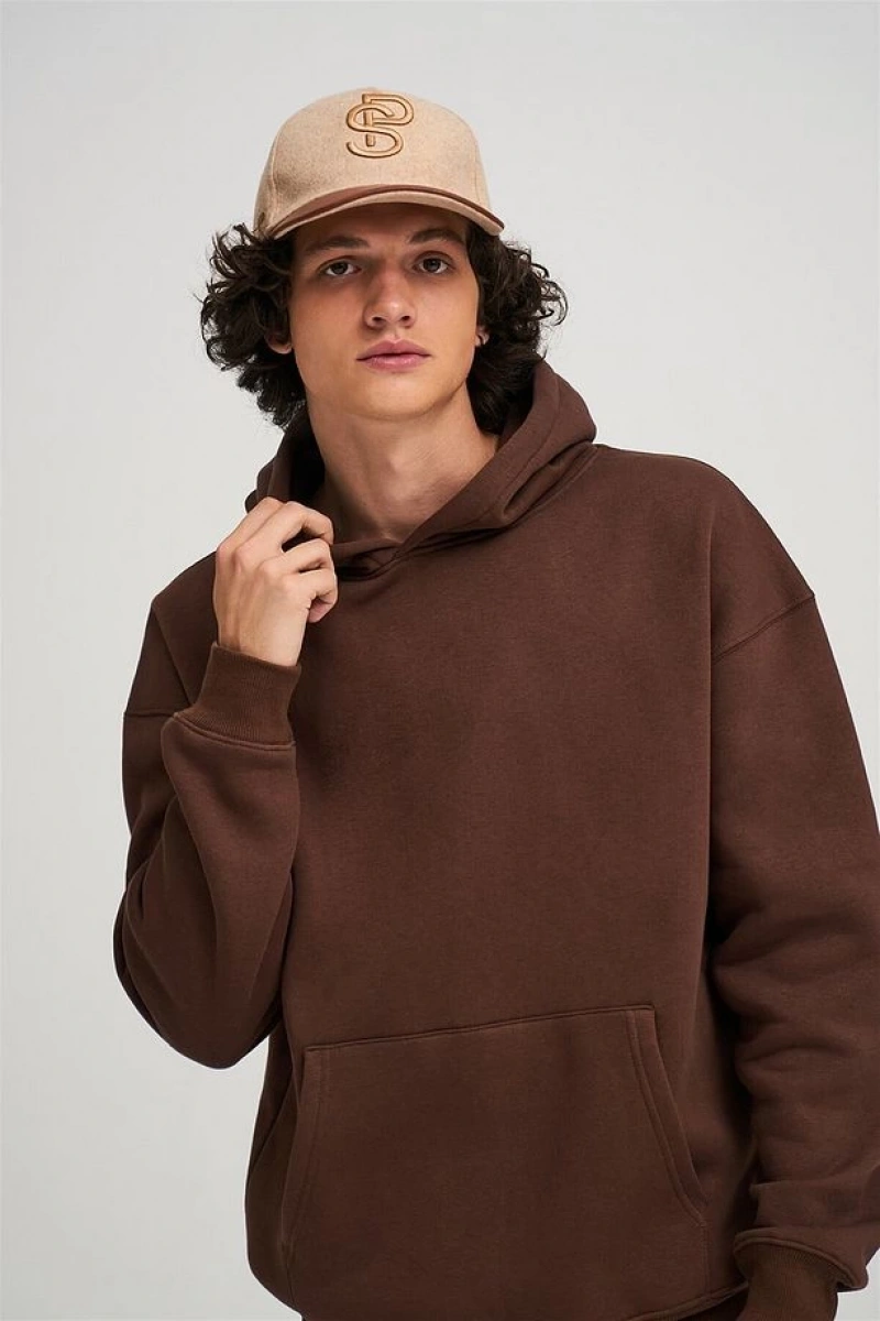 Unisex Siyah Basic Sweatshirt Siyah