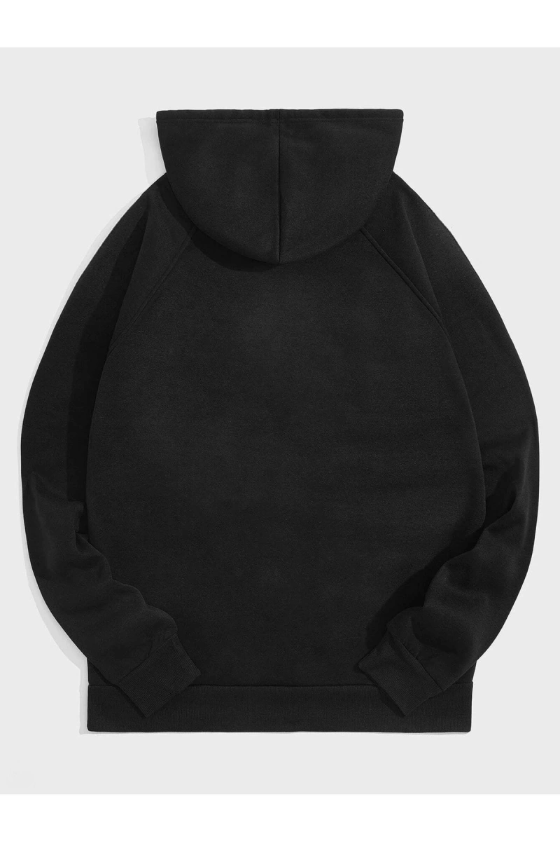 Unisex Super Baskılı Kapüşonlu Sweatshirt