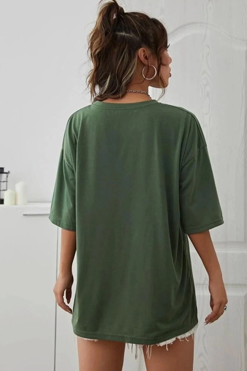 Unisex Tasmania Baskılı T-shirt