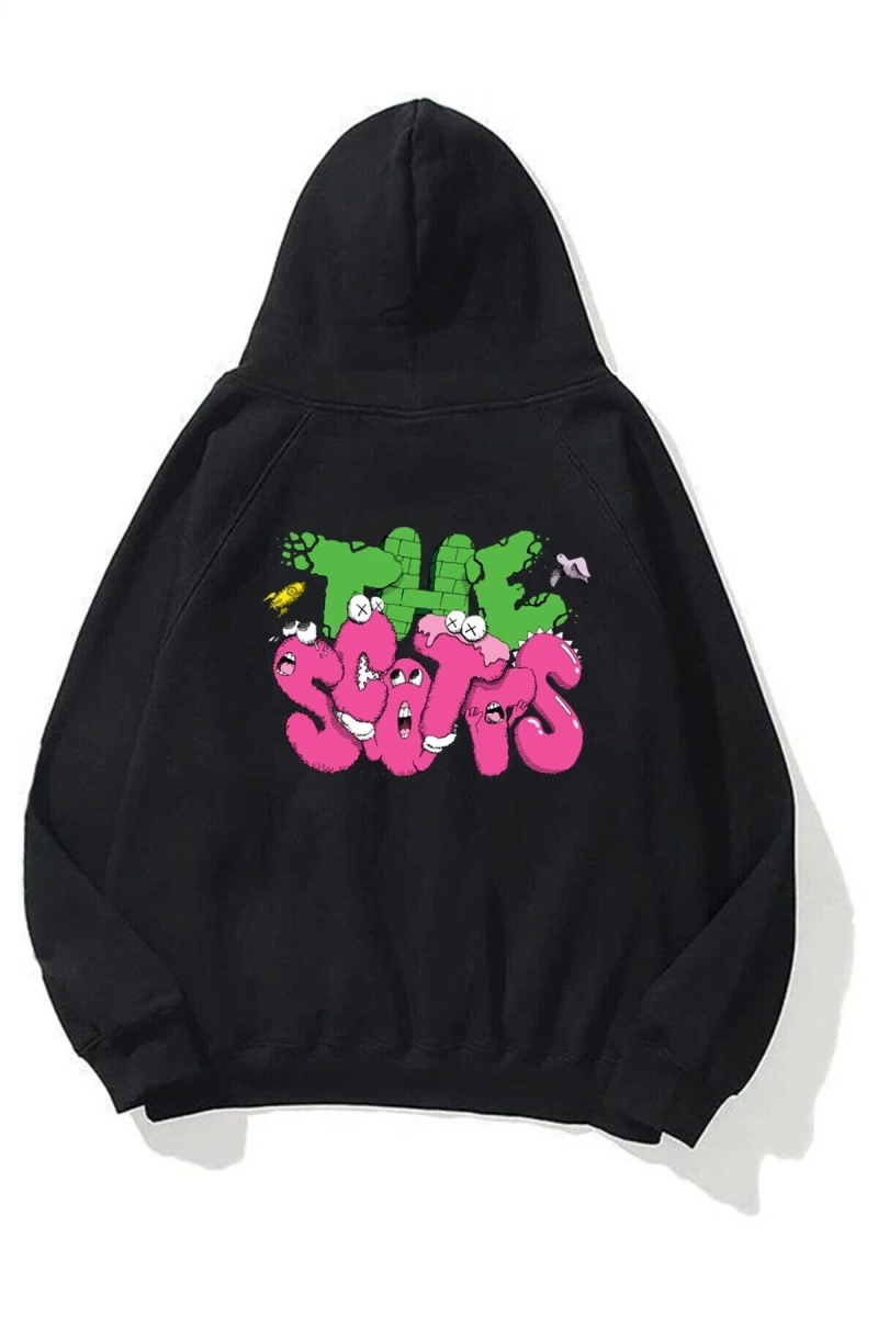 Unisex The Scotts Siyah Sweatshirt