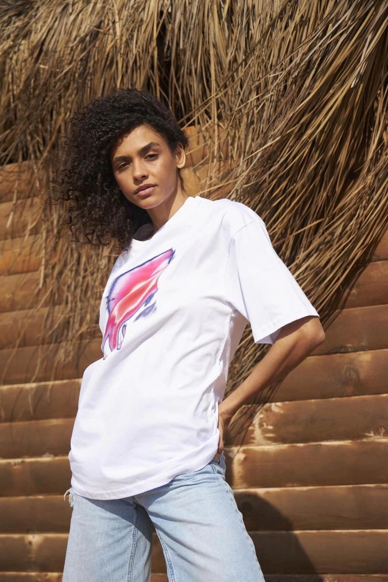 Unisex Ungrateful Beyaz Tshirt