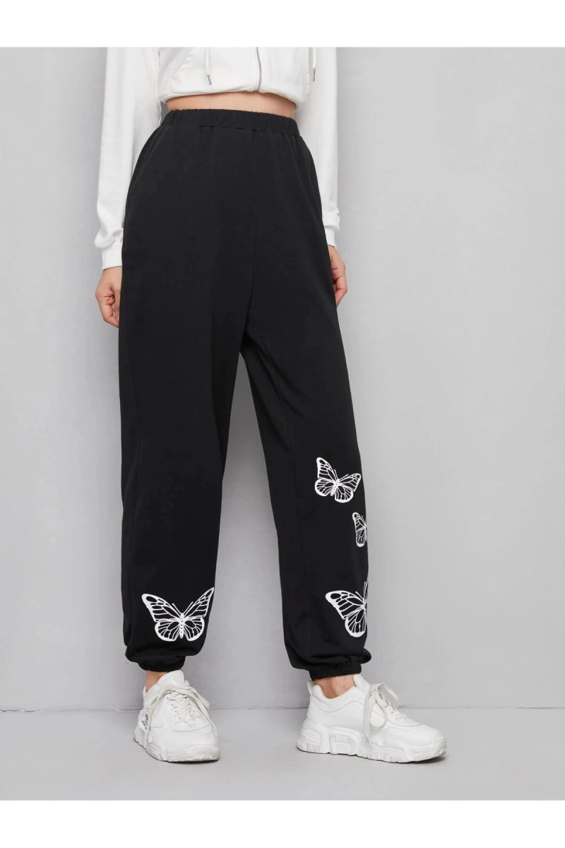 Unity Çiçek Desenli Jogger Pantolon