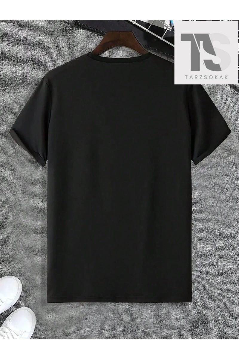 Wartco Erkek Flame City Logo Baskılı T-Shirt