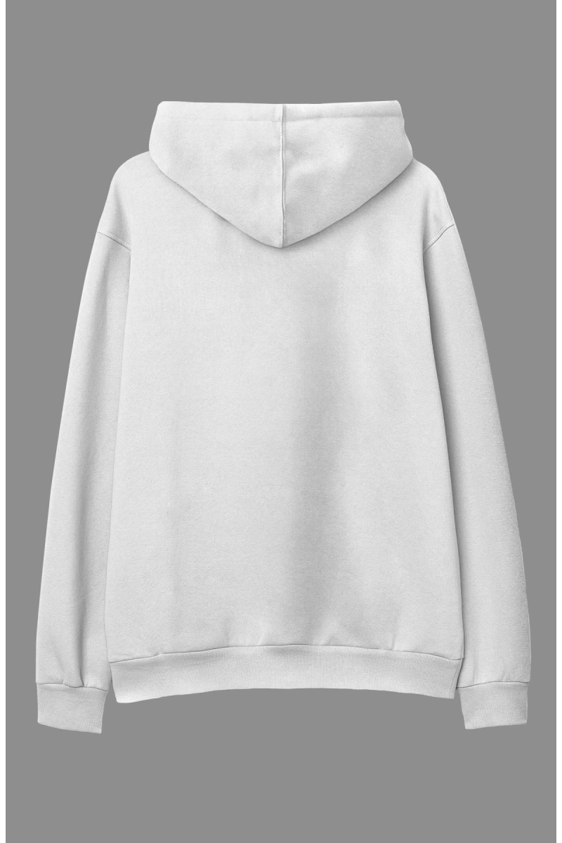 Wed Oversize Rakan Ve Xayah Tasarım Baskılı Kapüşonlu Sweatshirt Hoodie
