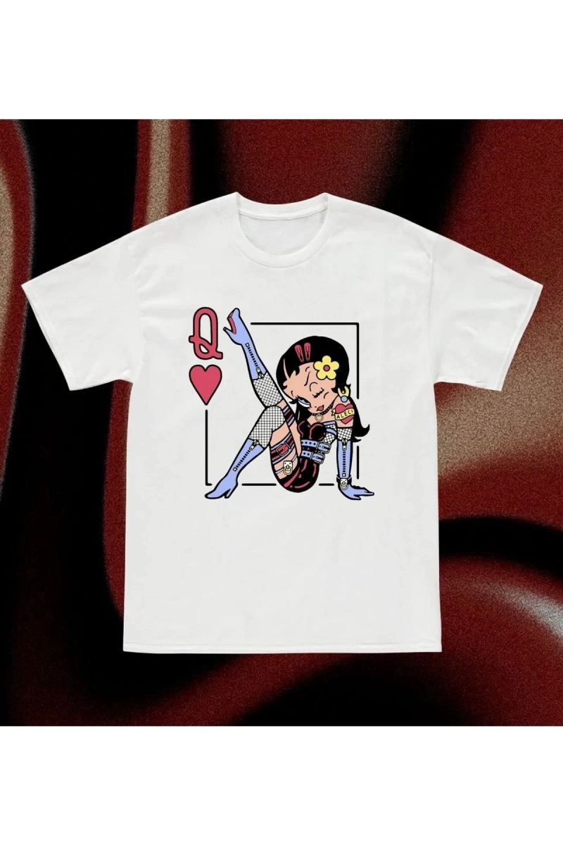 Y2k Gotik Betty Boop Tshirt
