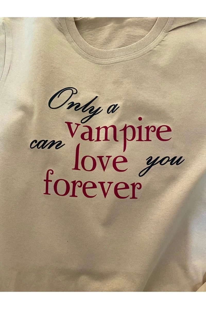 Y2k Twilight Gotik Vampire Tshirt