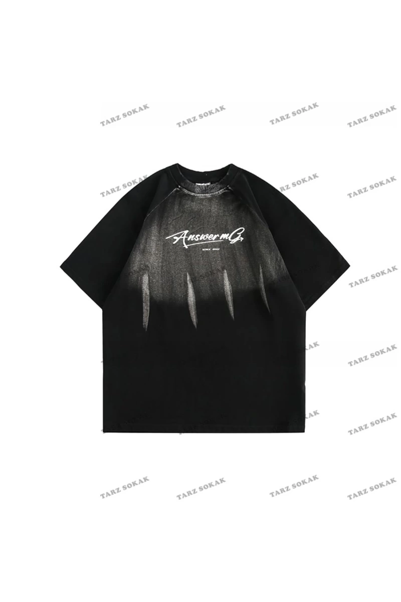 Y2K Unisex Harajuka Anime Retro Kawai Kuromi T-shirt Kod-Mavi-Etiket:  8407