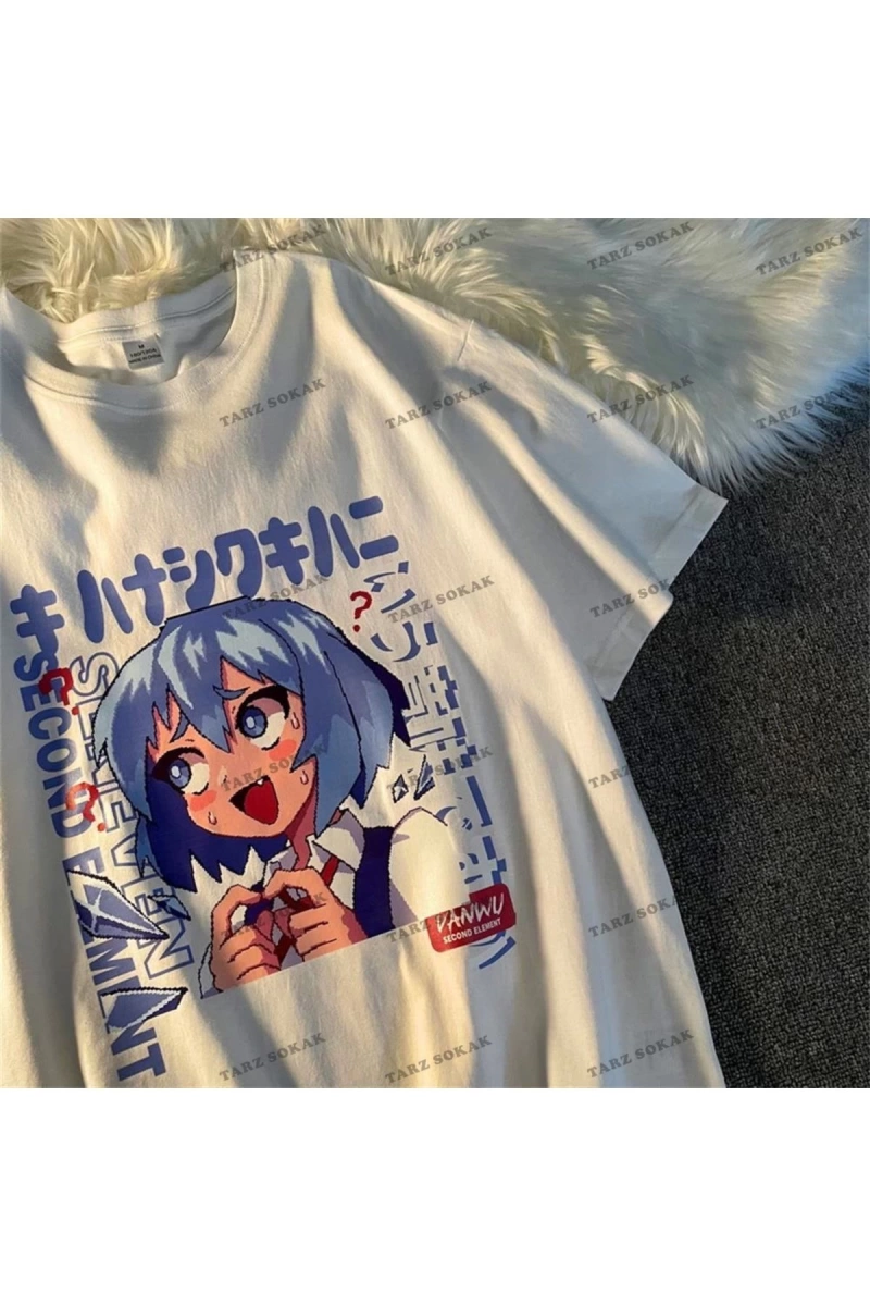 Y2K Unisex Harajuka Anime Retro Kawai Kuromi T-shirt Kod  Rertr Tarzsokak 6654