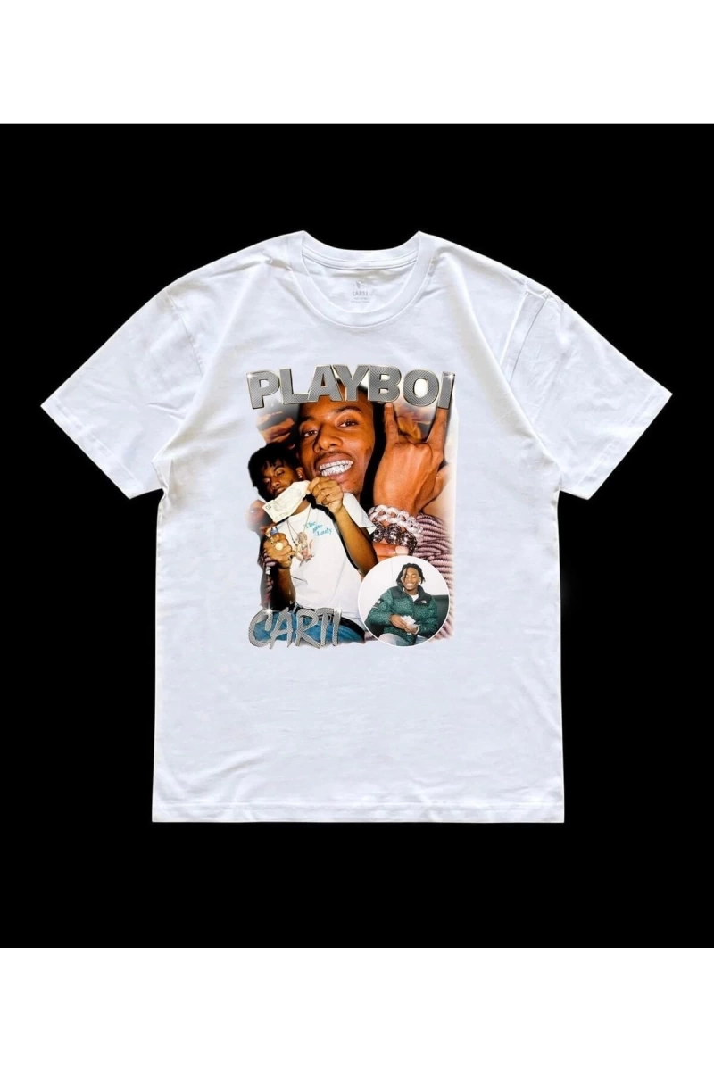 Y2k Unisex Oversize Playboi Carti Tshirt