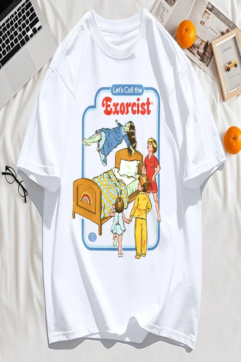 Y2k Vintage Tişört Tee Askıya Alınmış Baskı