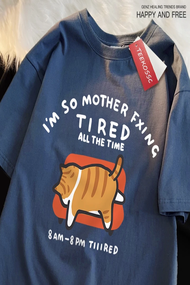 Y2k Vintage Tişört Tee Bana bir dinlenme baskı japon tarzı