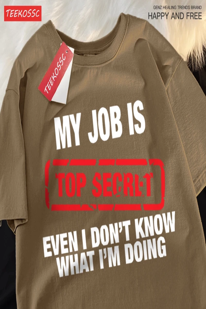 Y2k Vintage Tişört Tee Benim işim üst Segret Ecen ne yaptığımı bilmiyorum