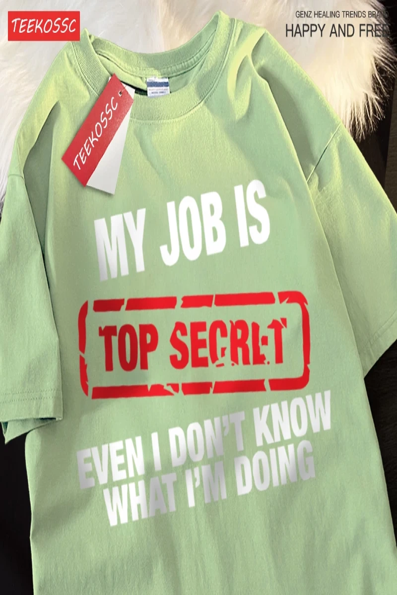 Y2k Vintage Tişört Tee Benim işim üst Segret Ecen ne yaptığımı bilmiyorum