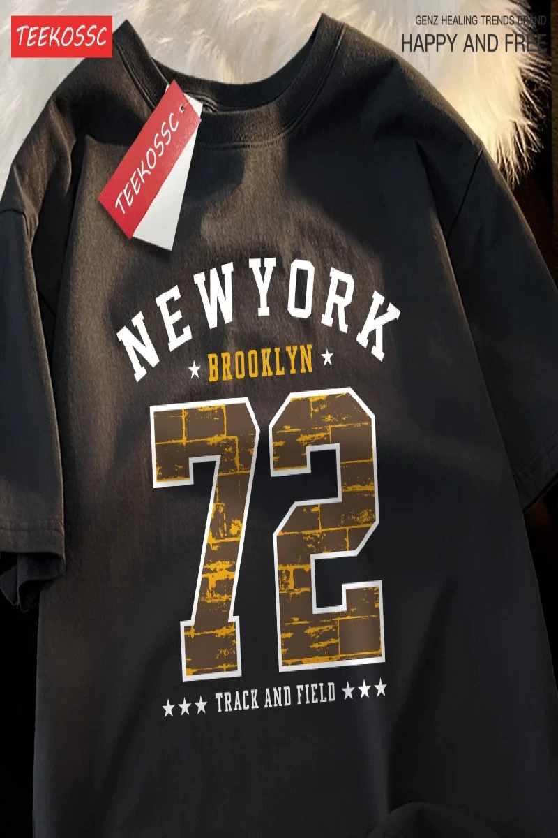 Y2k Vintage Tişört Tee Brooklyn Atletizm