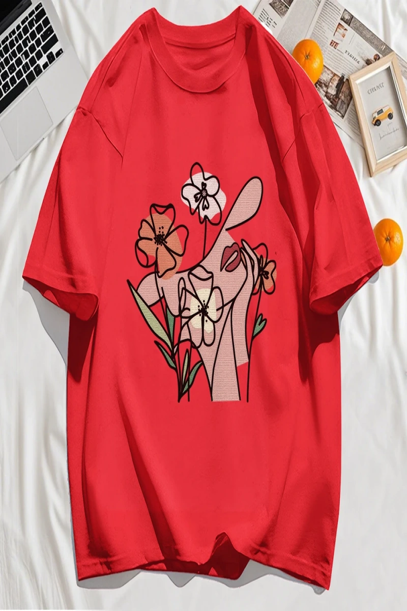Y2k Vintage Tişört Tee Doğal Manzaranın Keyfini Çıkarılan İnsanlar Baskı