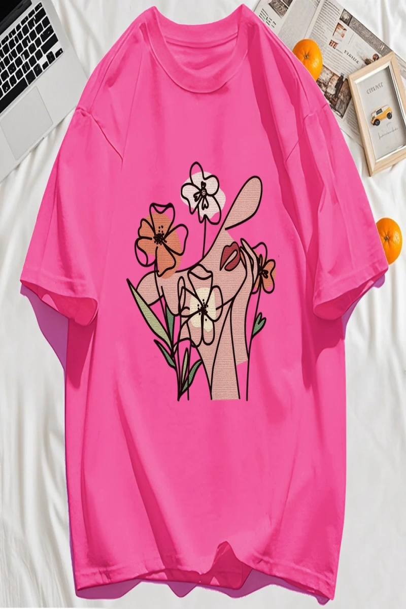 Y2k Vintage Tişört Tee Doğal Manzaranın Keyfini Çıkarılan İnsanlar Baskı