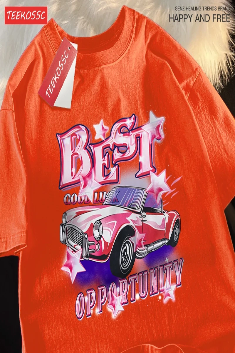 Y2k Vintage Tişört Tee En iyi fırsat Cood Luck