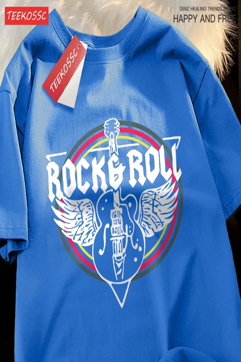 Y2k Vintage Tişört Tee Kaya rulo elektrik gitar