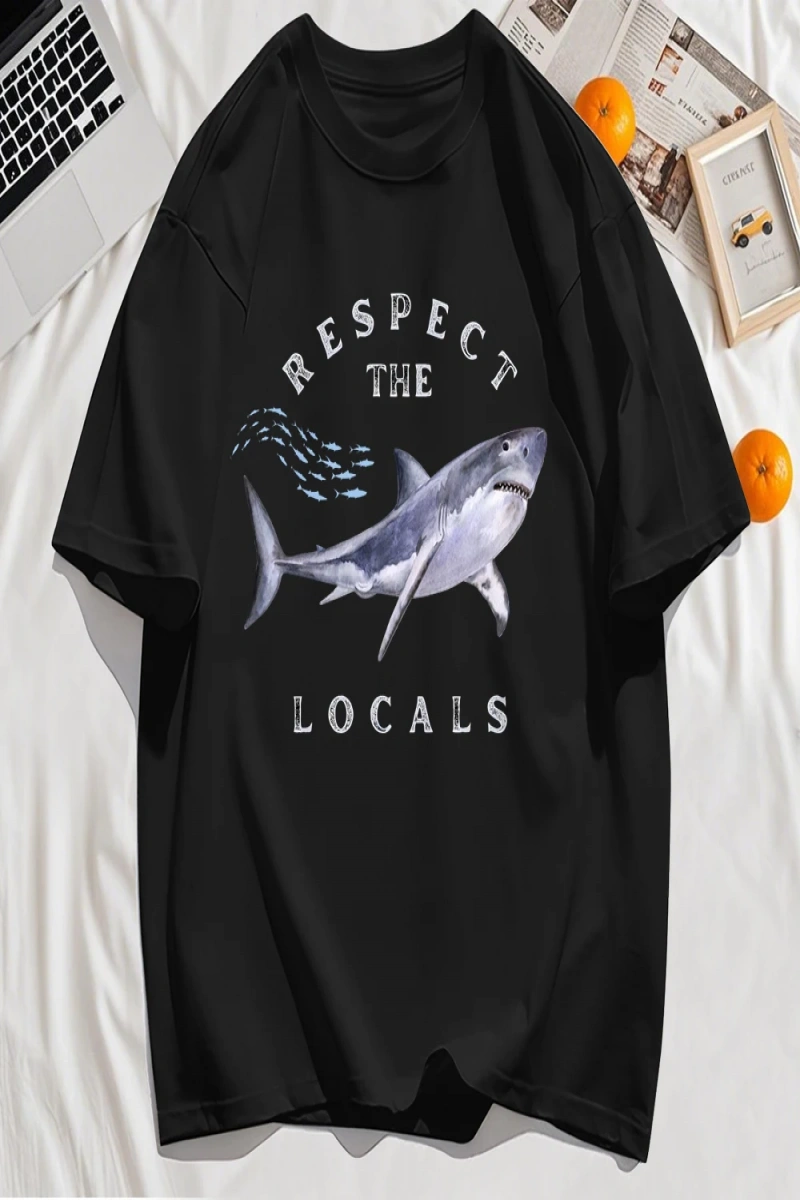 Y2k Vintage Tişört Tee Locals Saygı