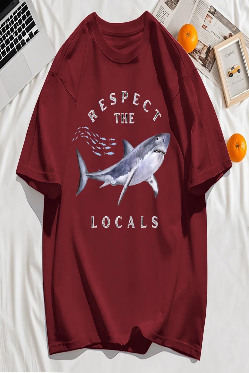 Y2k Vintage Tişört Tee Locals Saygı