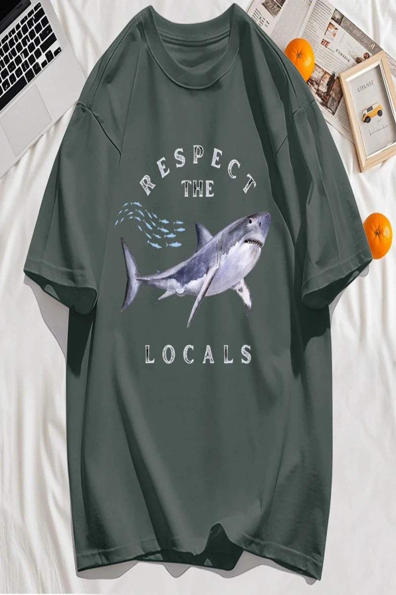Y2k Vintage Tişört Tee Locals Saygı