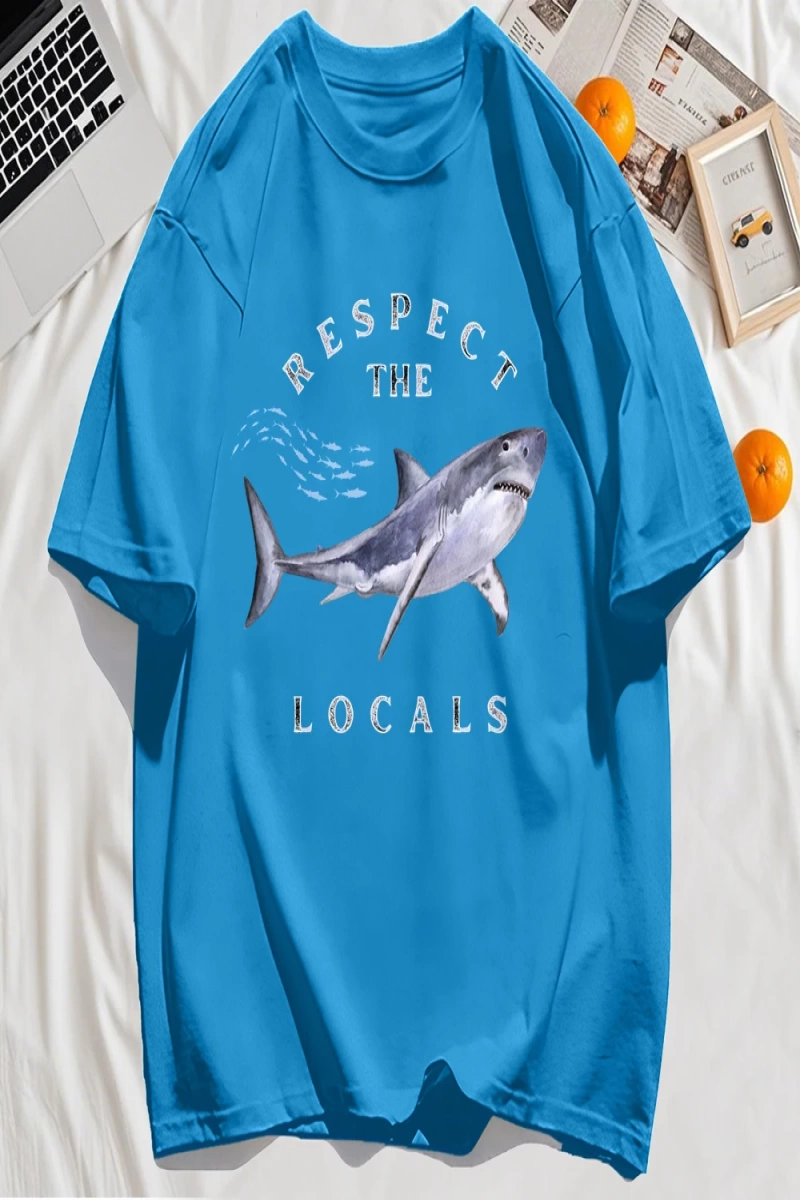 Y2k Vintage Tişört Tee Locals Saygı