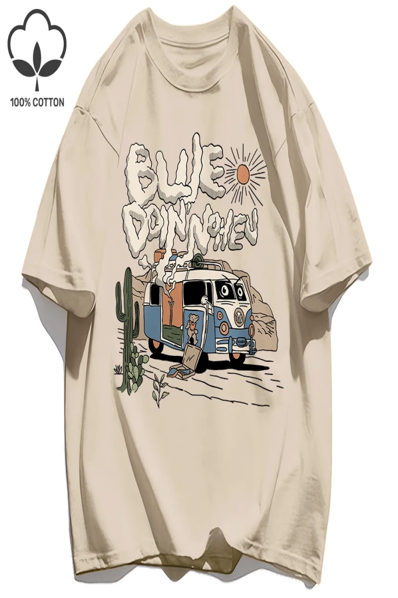Y2k Vintage Tişört Tee Lütfen Amerikan Retro Karikatür