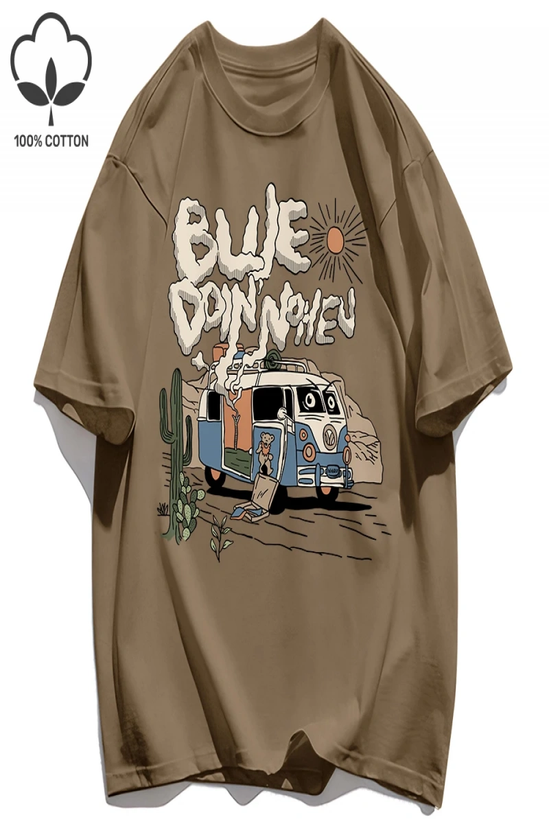 Y2k Vintage Tişört Tee Lütfen Amerikan Retro Karikatür