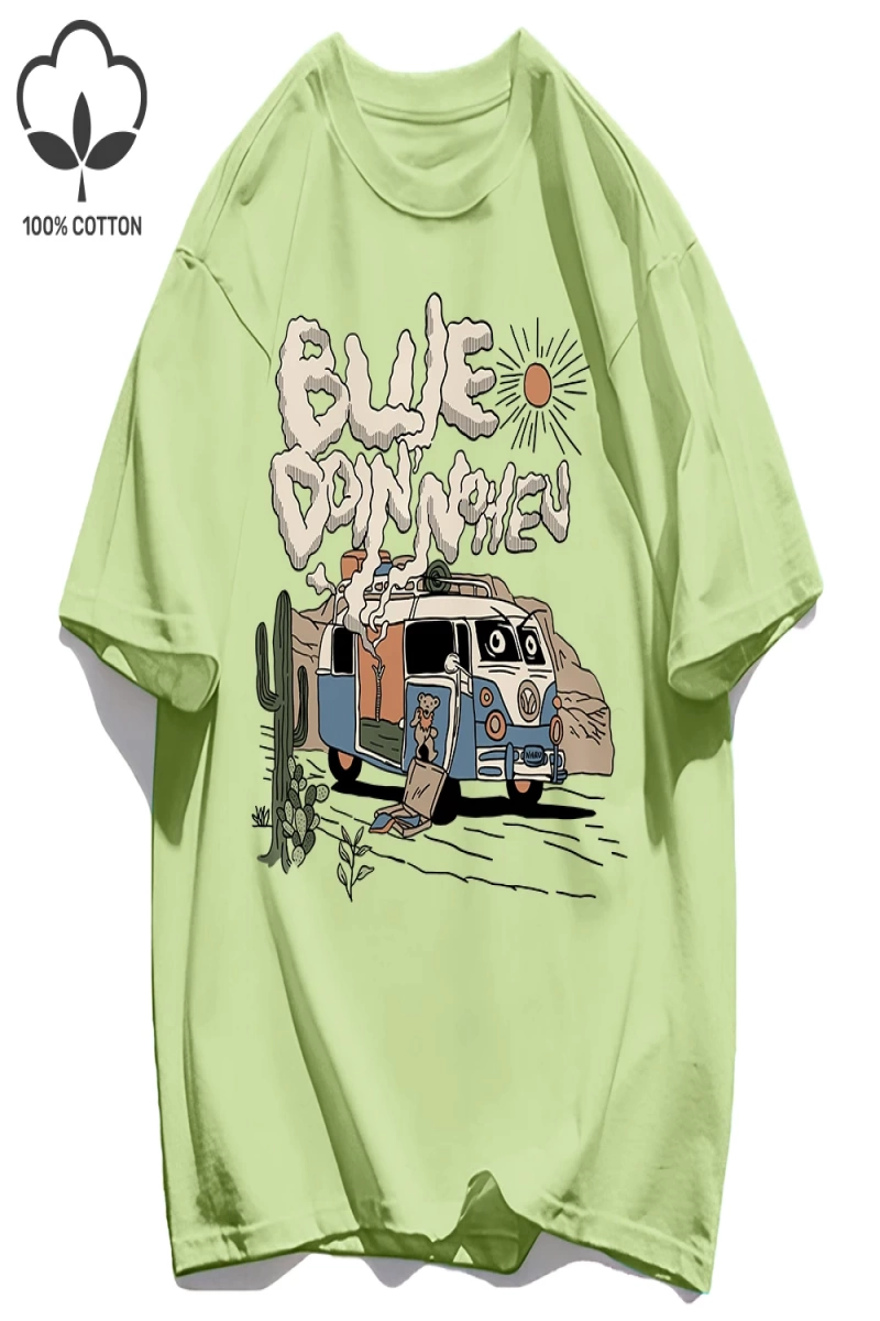 Y2k Vintage Tişört Tee Lütfen Amerikan Retro Karikatür
