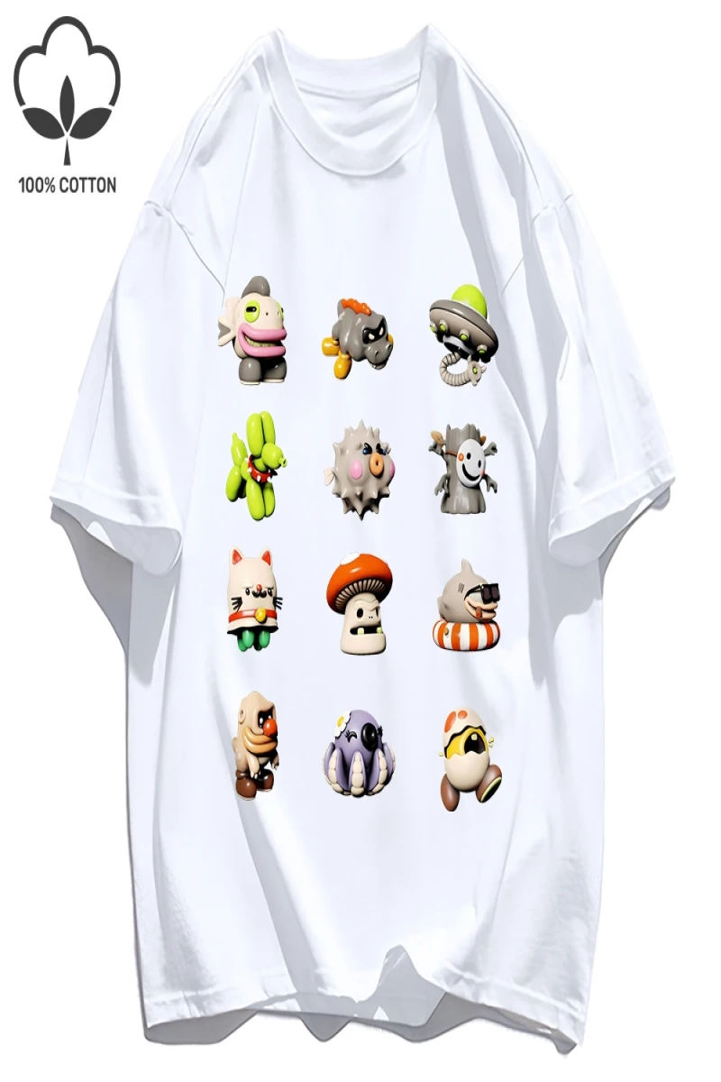Y2k Vintage Tişört Tee Oniki Karikatür Amerikan Retro Retro