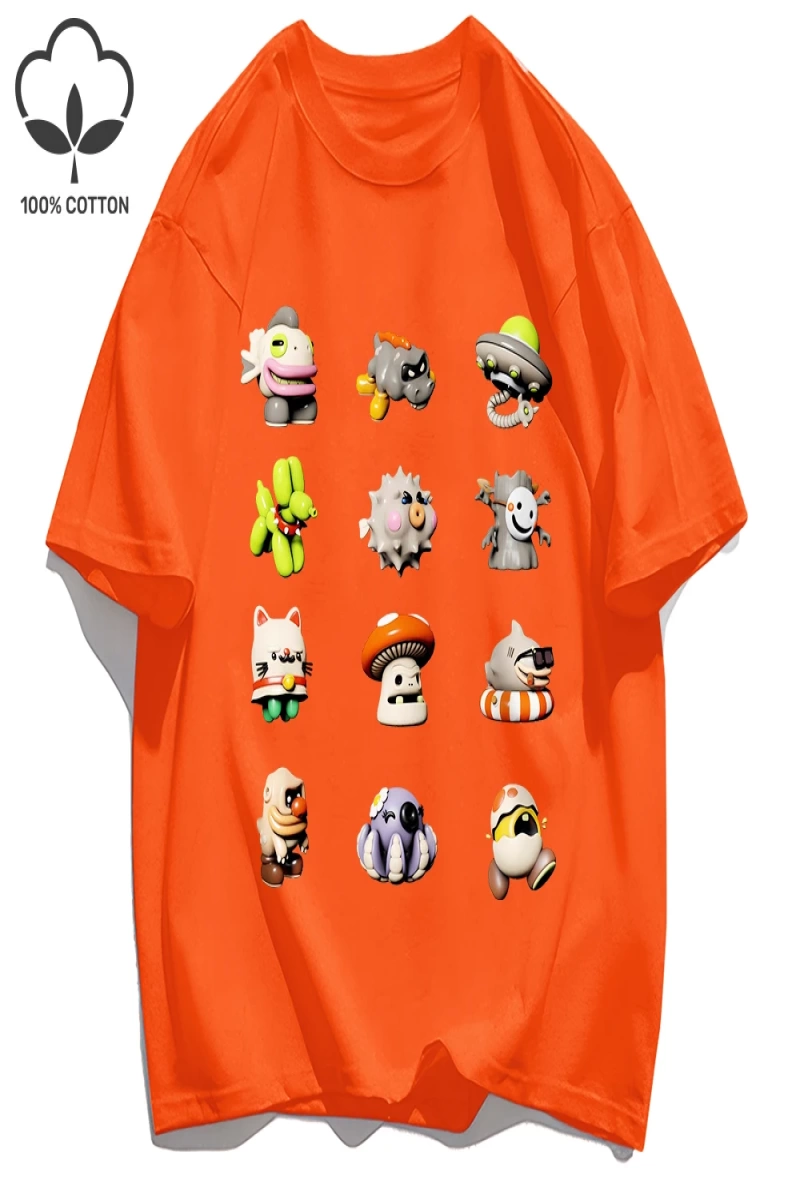 Y2k Vintage Tişört Tee Oniki Karikatür Amerikan Retro Retro