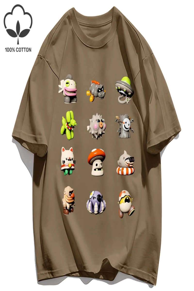 Y2k Vintage Tişört Tee Oniki Karikatür Amerikan Retro Retro