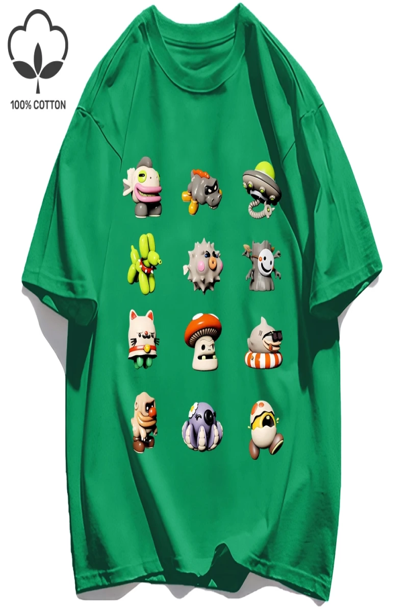 Y2k Vintage Tişört Tee Oniki Karikatür Amerikan Retro Retro