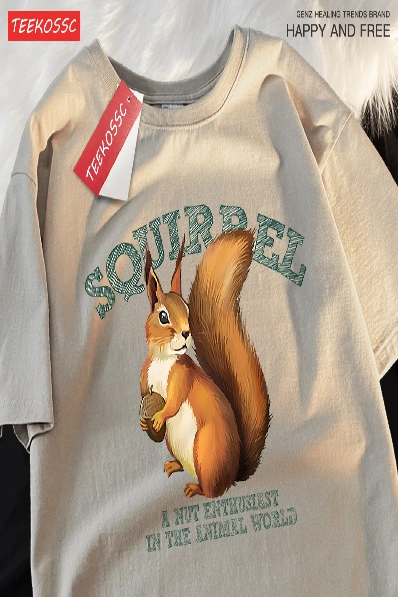Y2k Vintage Tişört Tee Sincap bir somun tutkunları