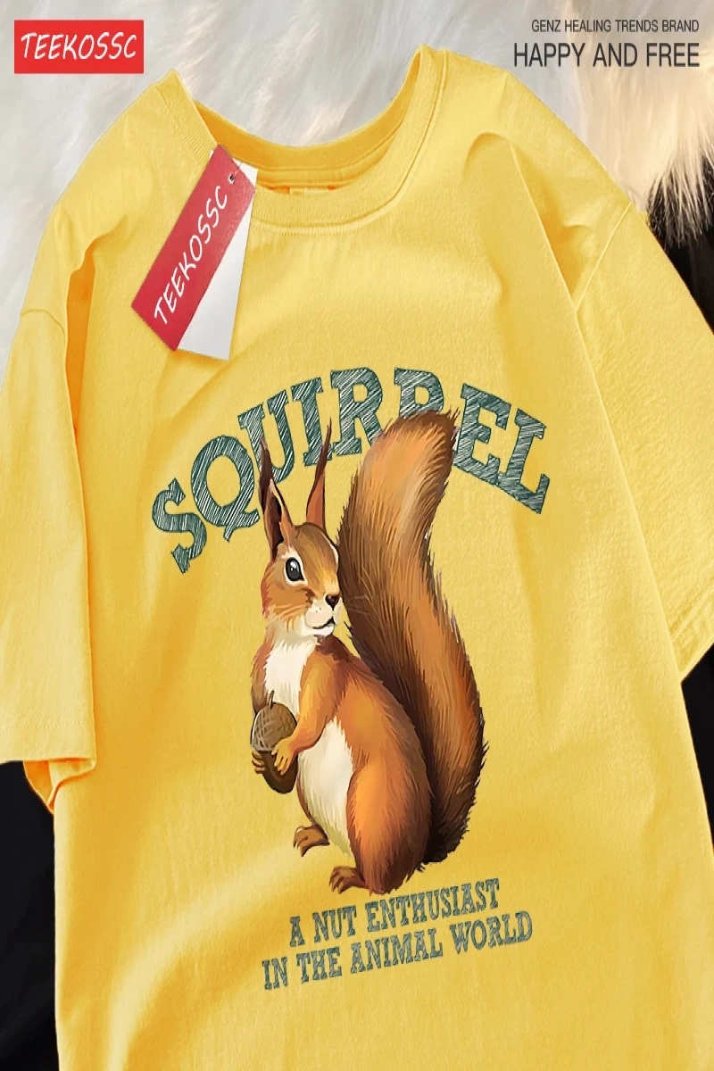 Y2k Vintage Tişört Tee Sincap bir somun tutkunları