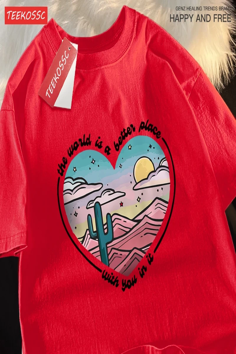 Y2k Vintage Tişört Tee Waild daha iyi bir yer baskı