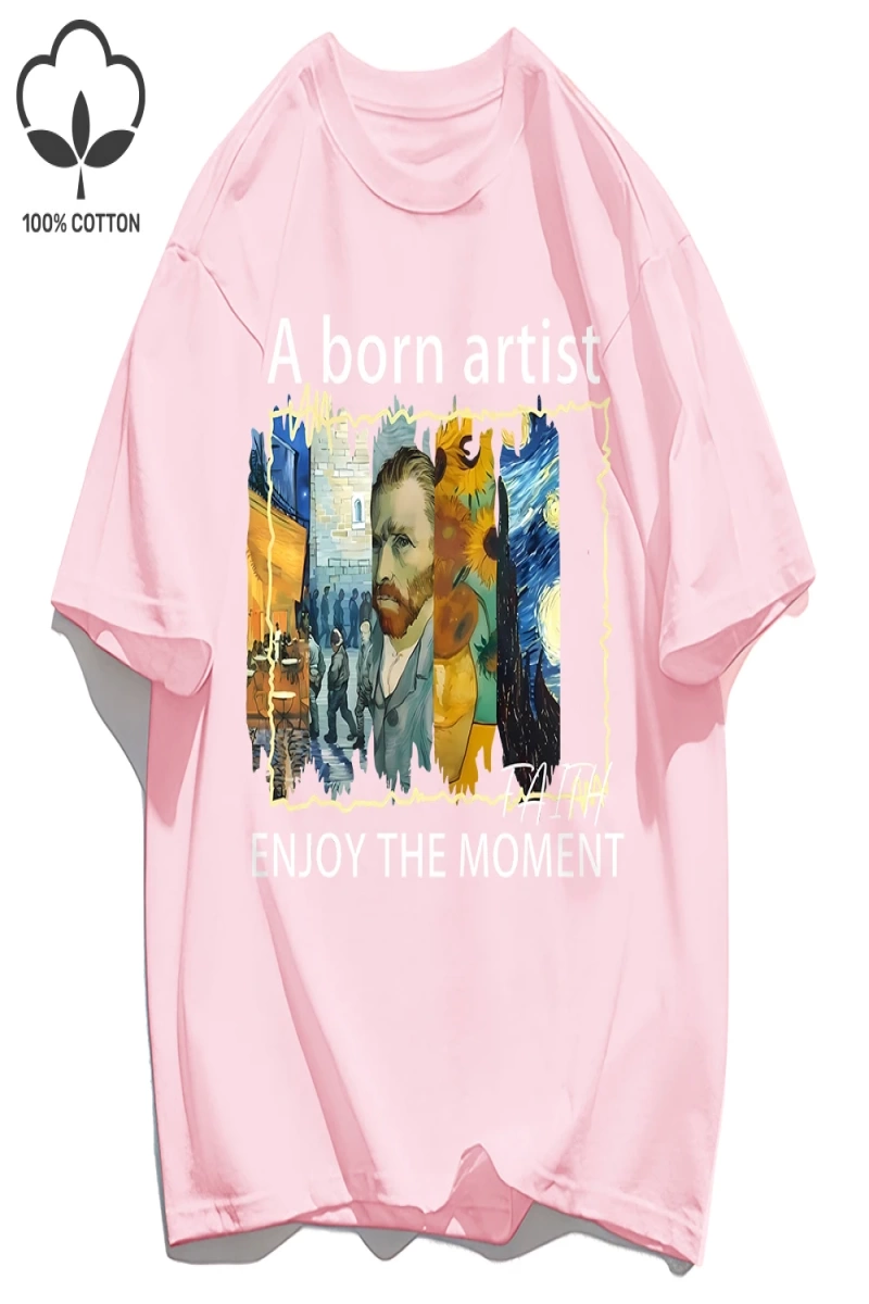 Y2k Vintage Tişört Tee Yağlıboya Metin Kombinasyonu