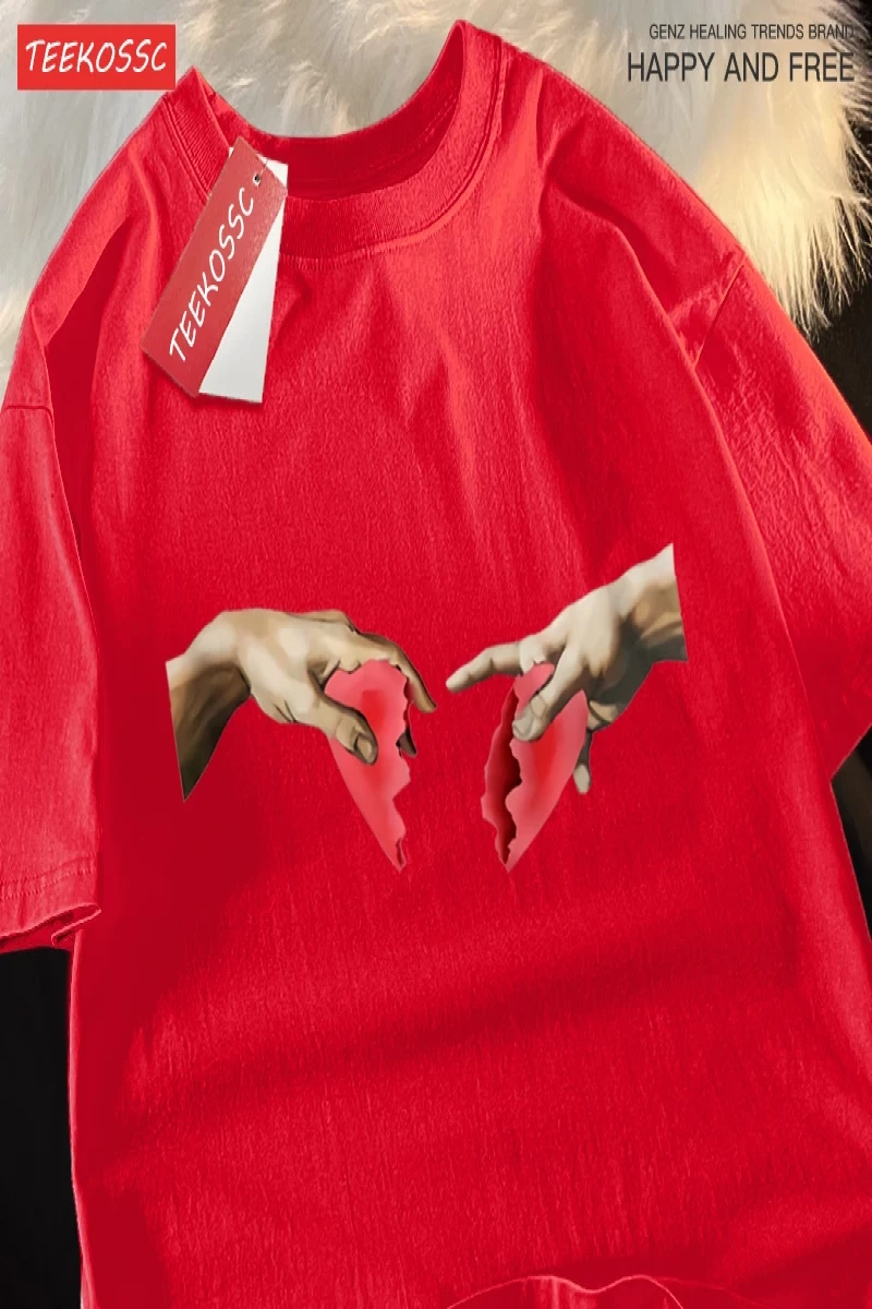 Y2k Vintage Tişört Tee Yanlışlıkla kırma aşk üstleri