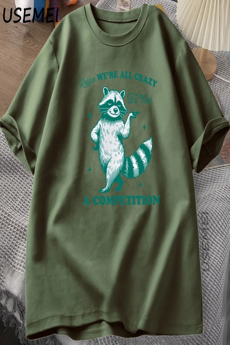 Zihinsel Olarak Dengesiz Komik Kedi Meme T Shirt Adam Aptal Unhinged T Shirt Harajuku Pamuk K 2983