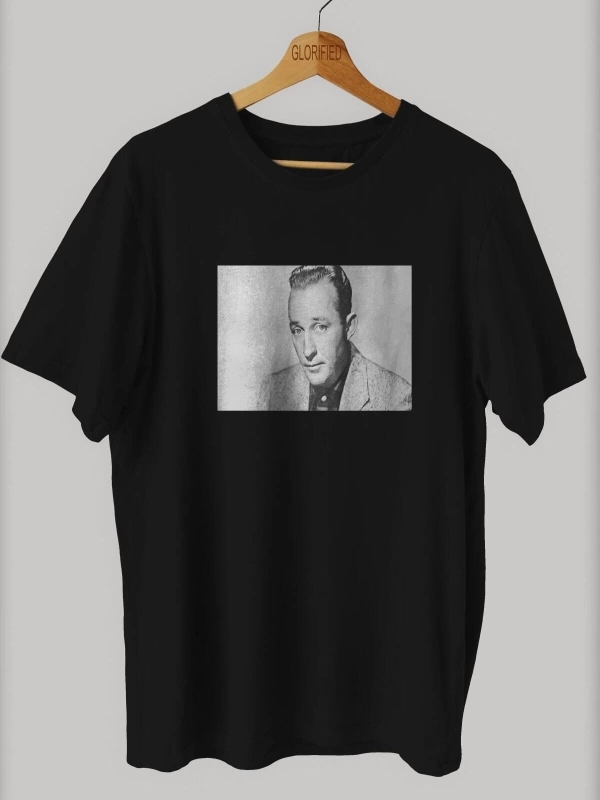 -wed Bing Crosby Baskılı Oversize T-shirt ( Tişört )sokak Tarzı