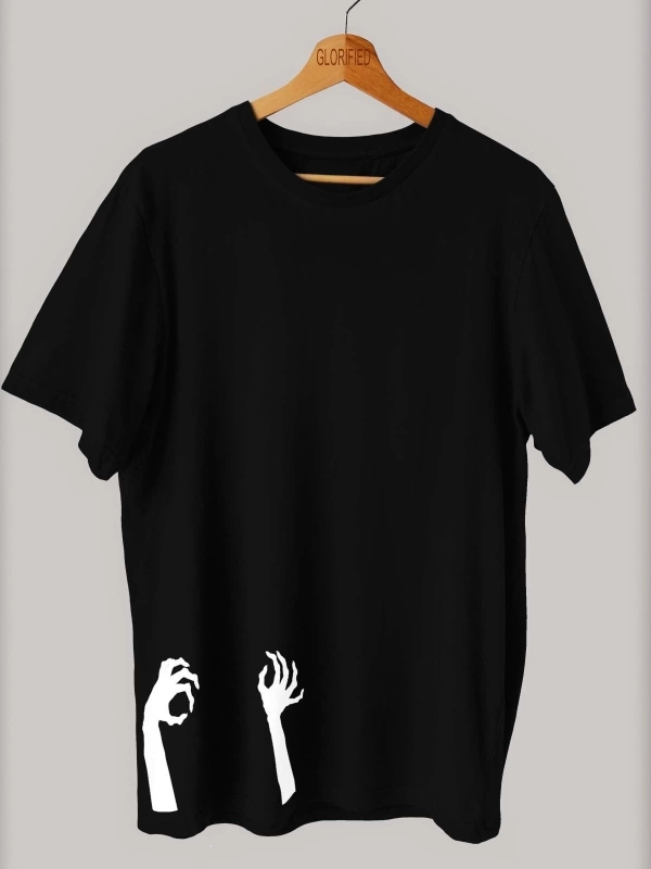 -wed Hallowen ( Cadılar Bayramı) Baskılı Oversize T-shirt ( Tişört )sokak Tarzı