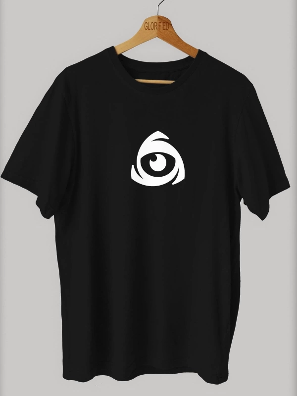 -wed Illüminati Baskılı Oversize T-shirt ( Tişört )sokak Tarzı