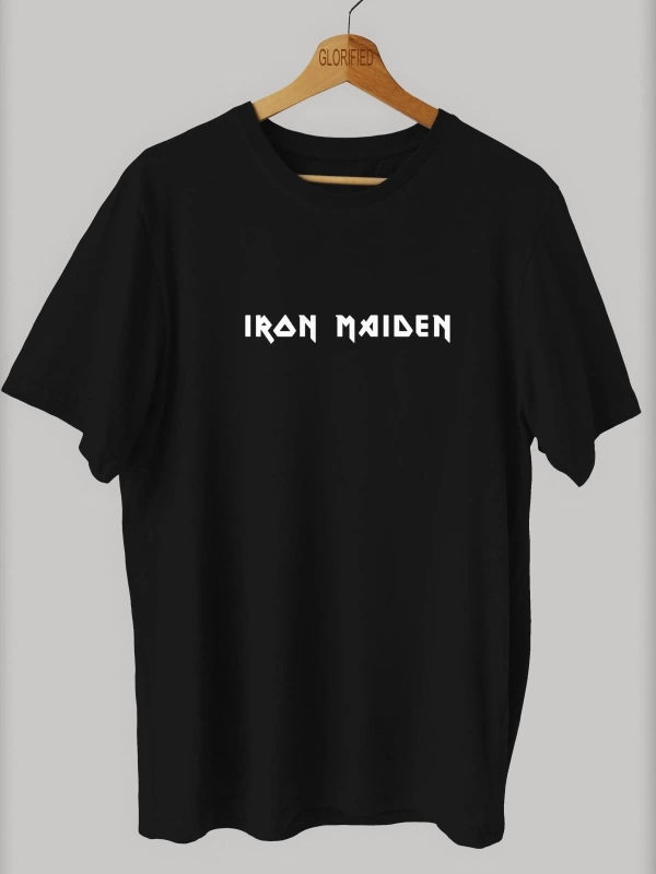 -wed Ironmaiden Baskılı Oversize T-shirt ( Tişört )sokak Tarzı