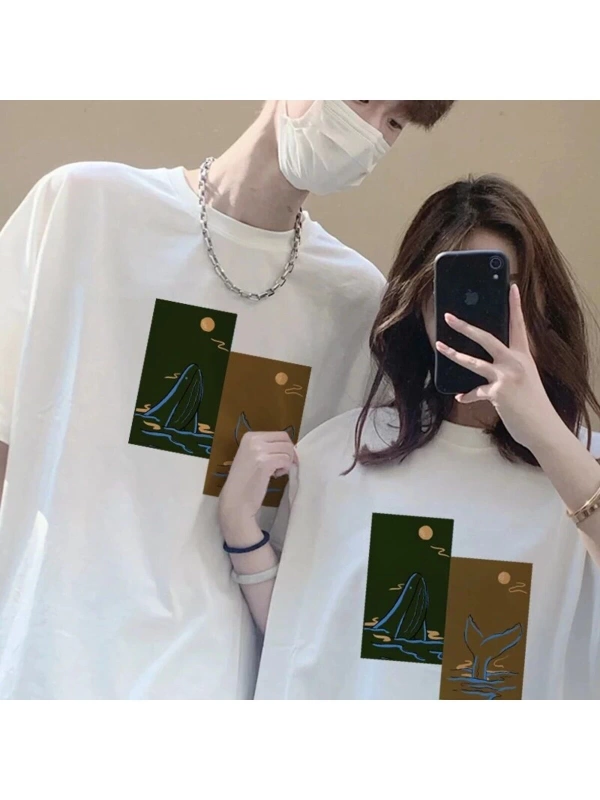 2 Adet Tir Harajuku Style Çift Sevgili Kombinleri Couple Clothing Yeni Sezon