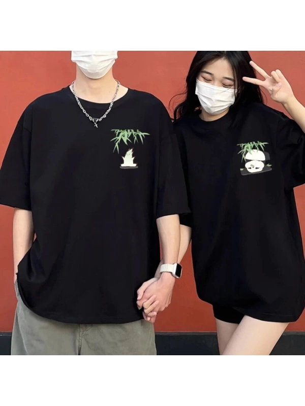 2 Adet Tir Harajuku Style Çift Sevgili Kombinleri Couple Clothing Yeni Sezon
