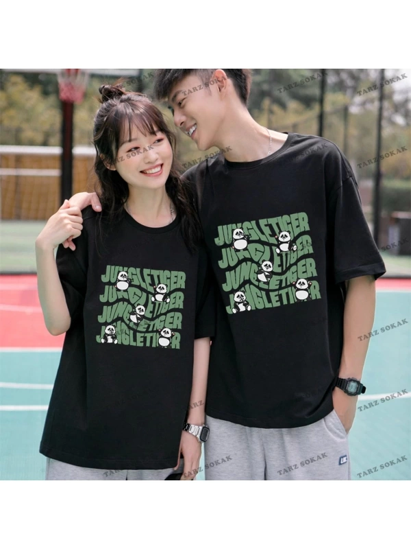 2 Adet Tir Harajuku Style Çift Sevgili Kombinleri Couple Clothing Yeni Sezon